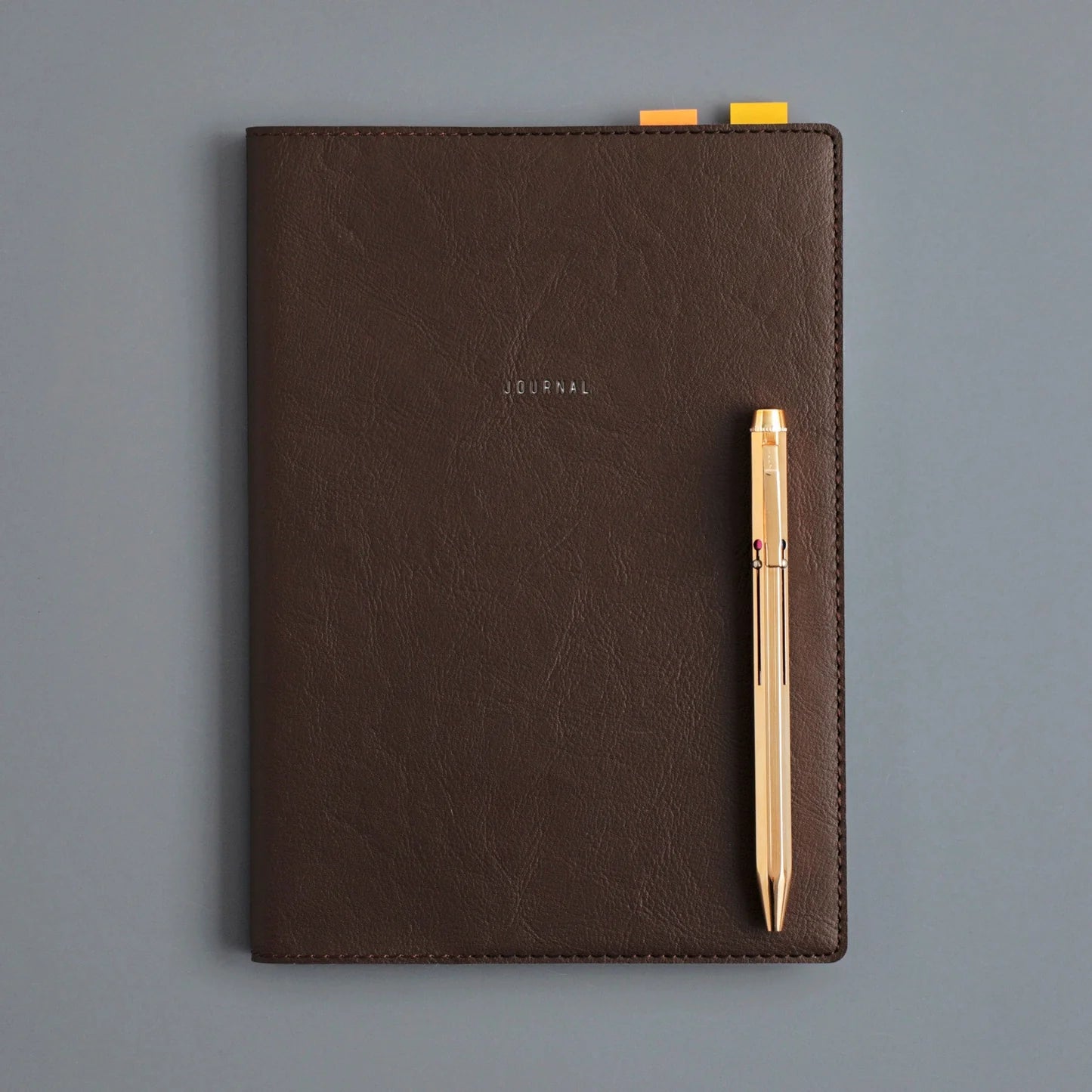 Hightide 2027 Weekly Diary / Calm A5 Vertical / Dark Brown