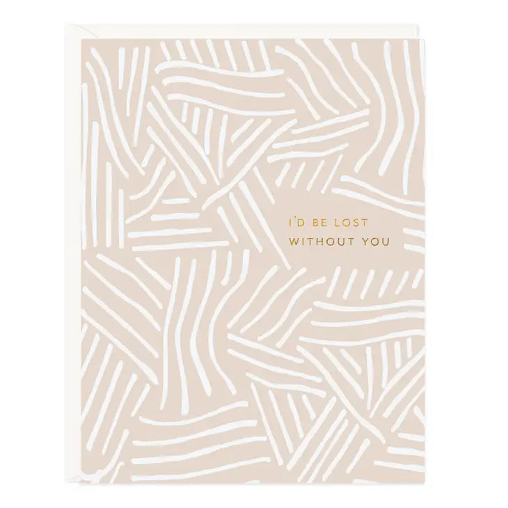 Lost Without You Card