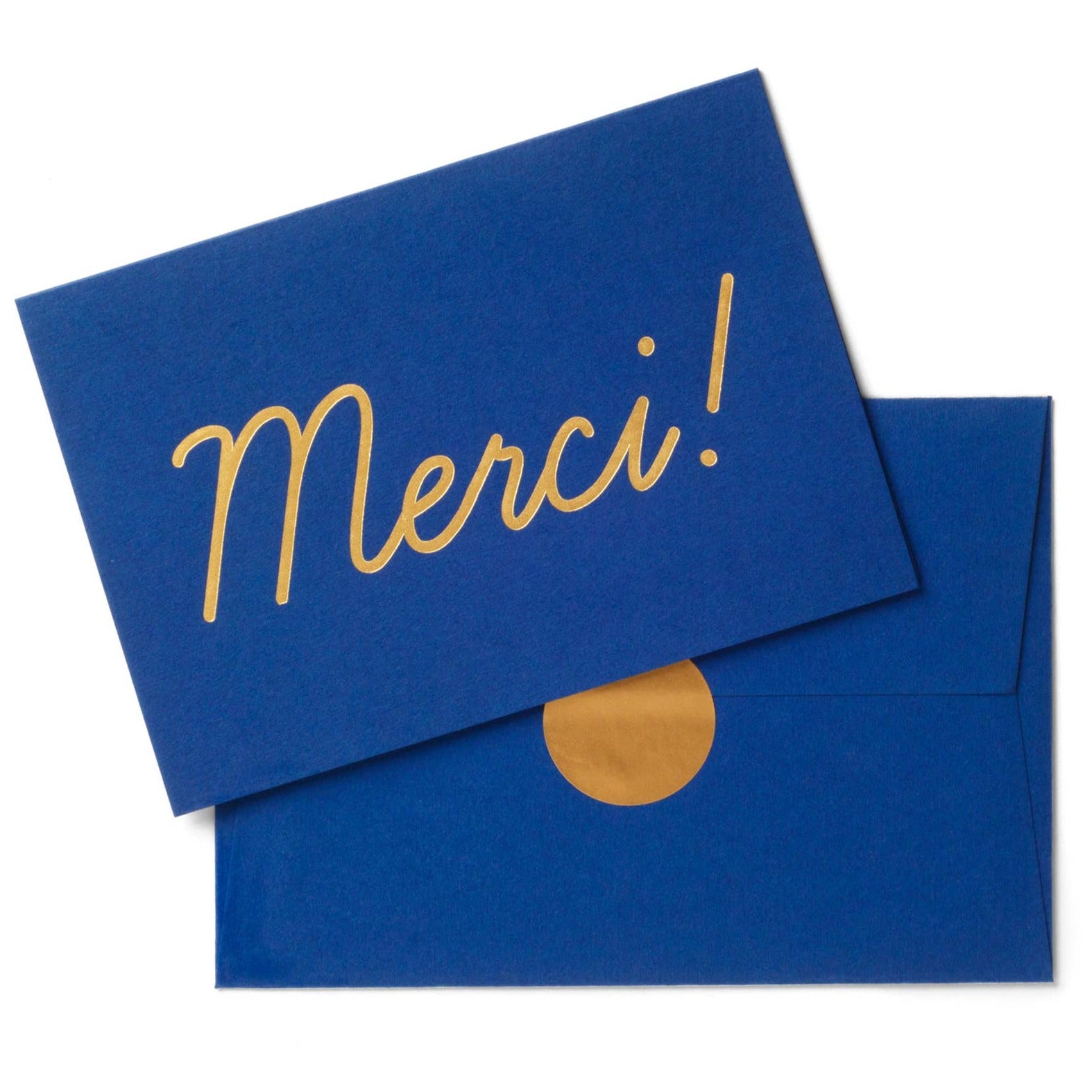 Merci Gold Foil Card