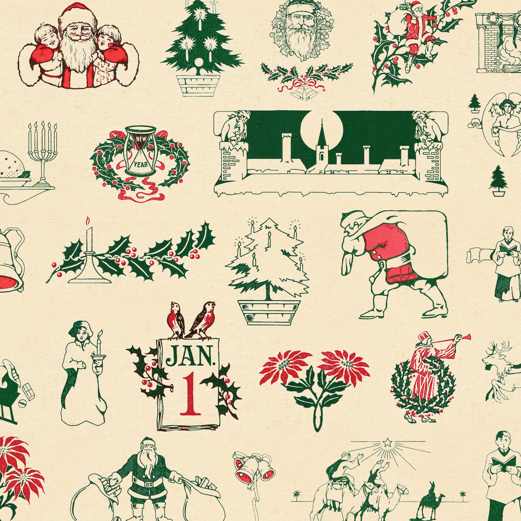 Christmas Decorators Poster Wrap