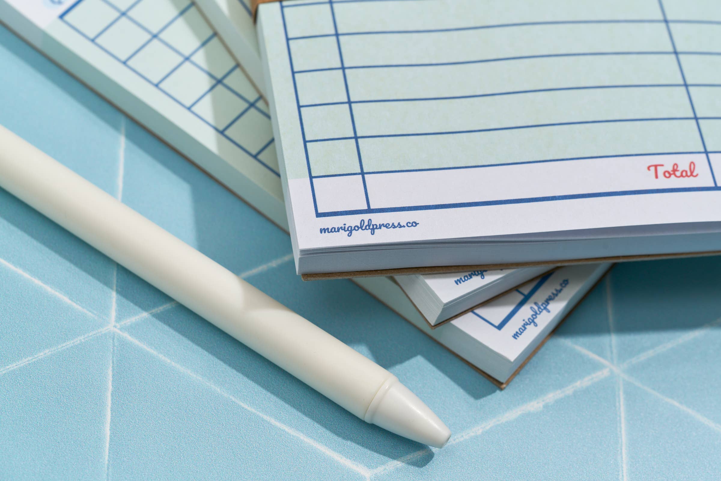 Guest Check Notepad Grocery List