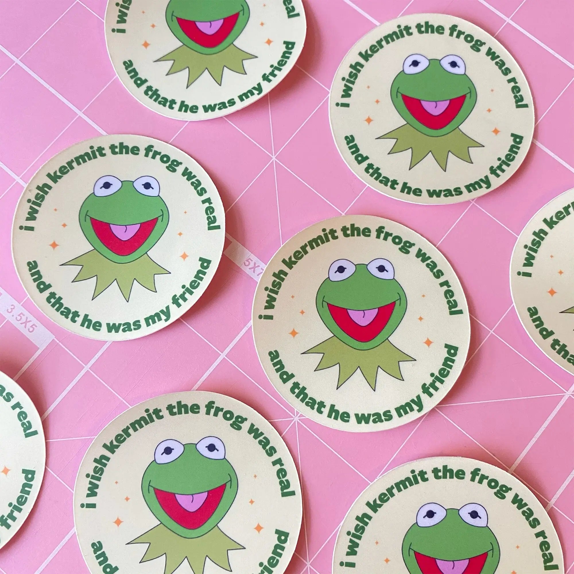 Friend of kermit sticker