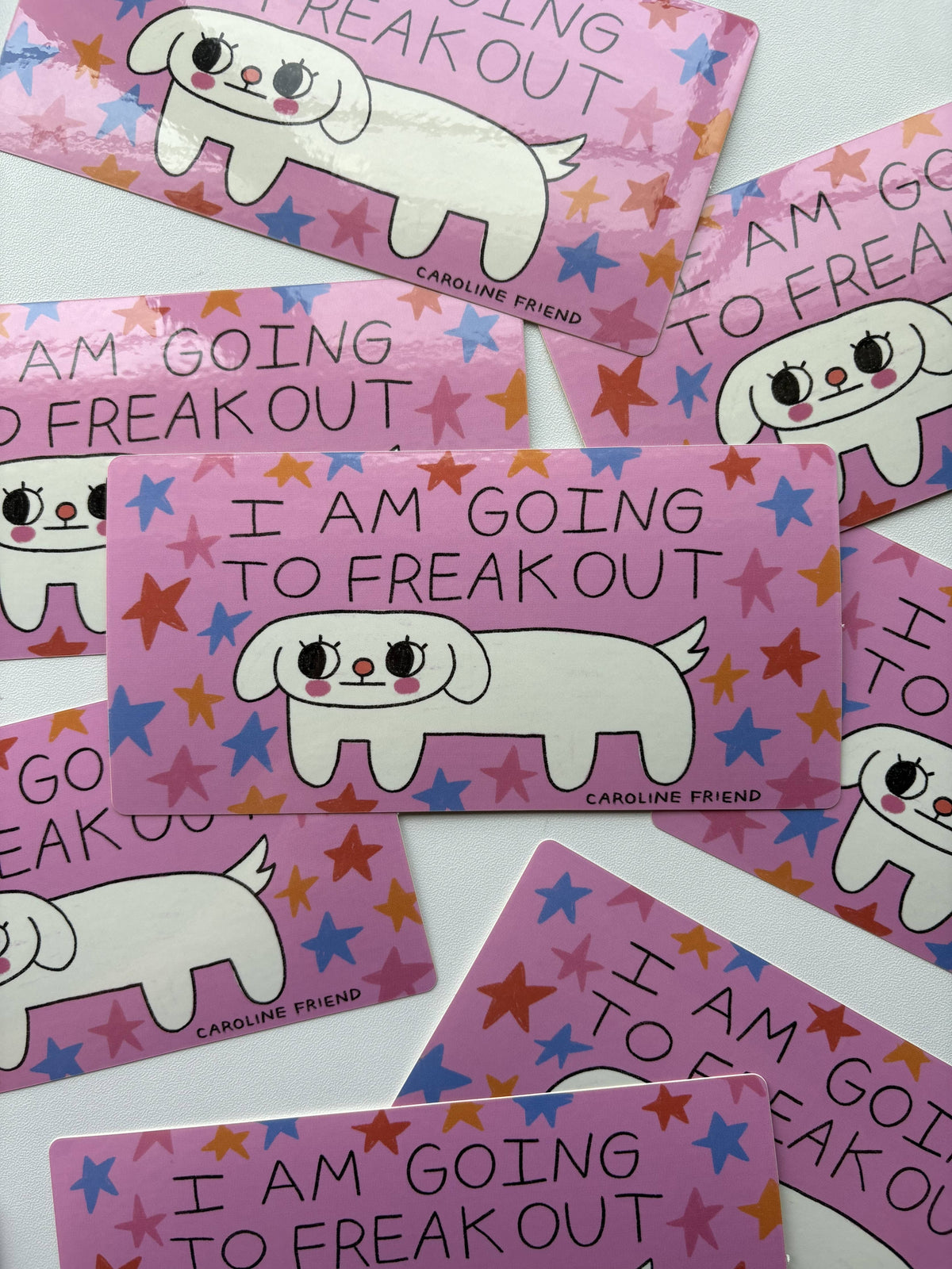 I Am Going to Freak Out Bumper Sticker