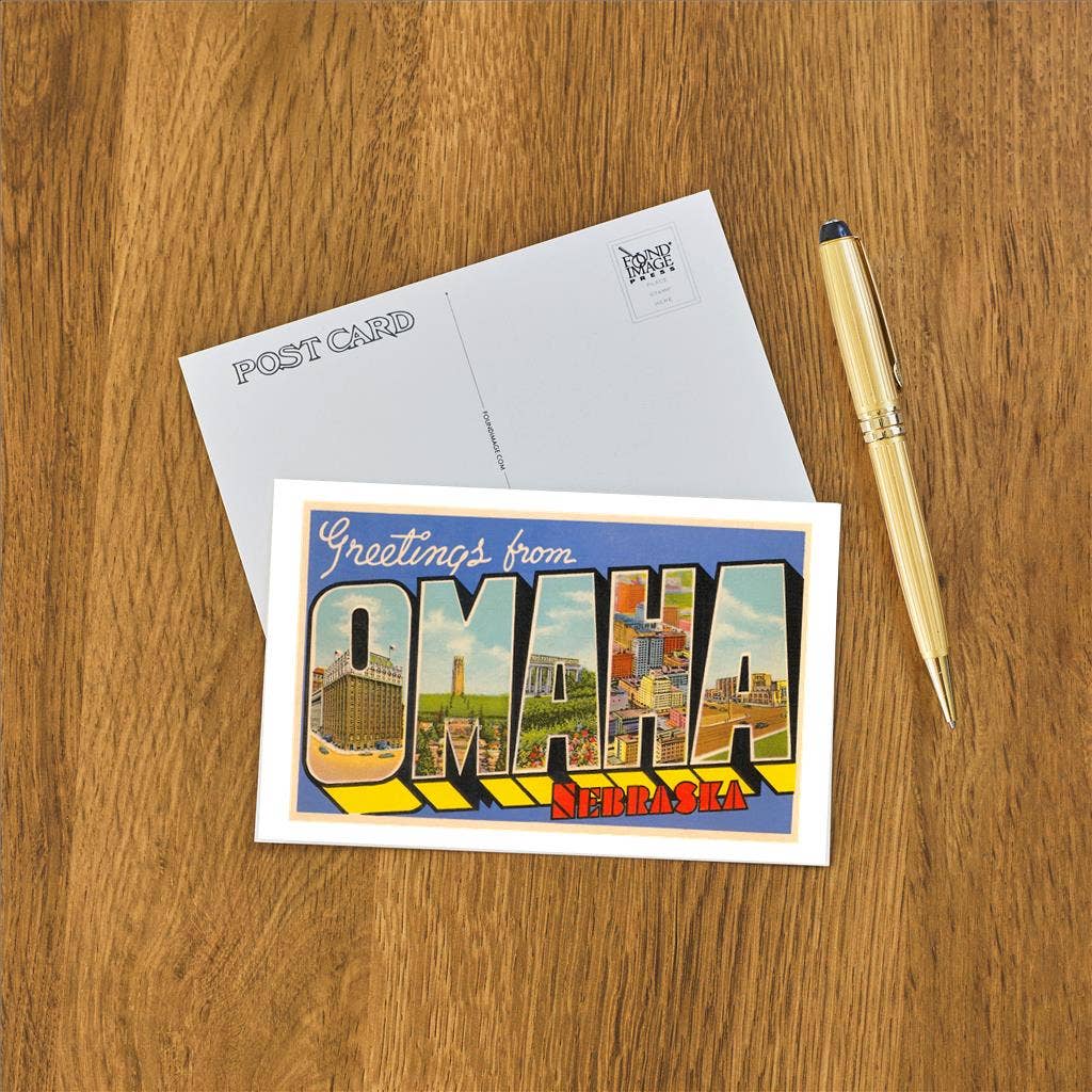 Greetings from Omaha Postcard No. 4