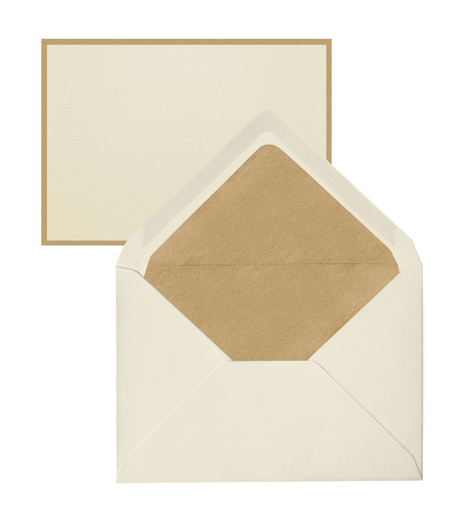 Original Crown Mill Bi-Color Note Cards / Package of 5