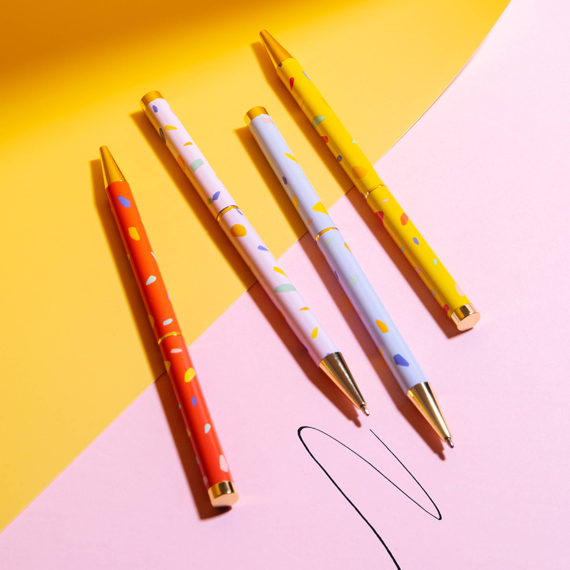 Pattern Twist Pen / Set of 4