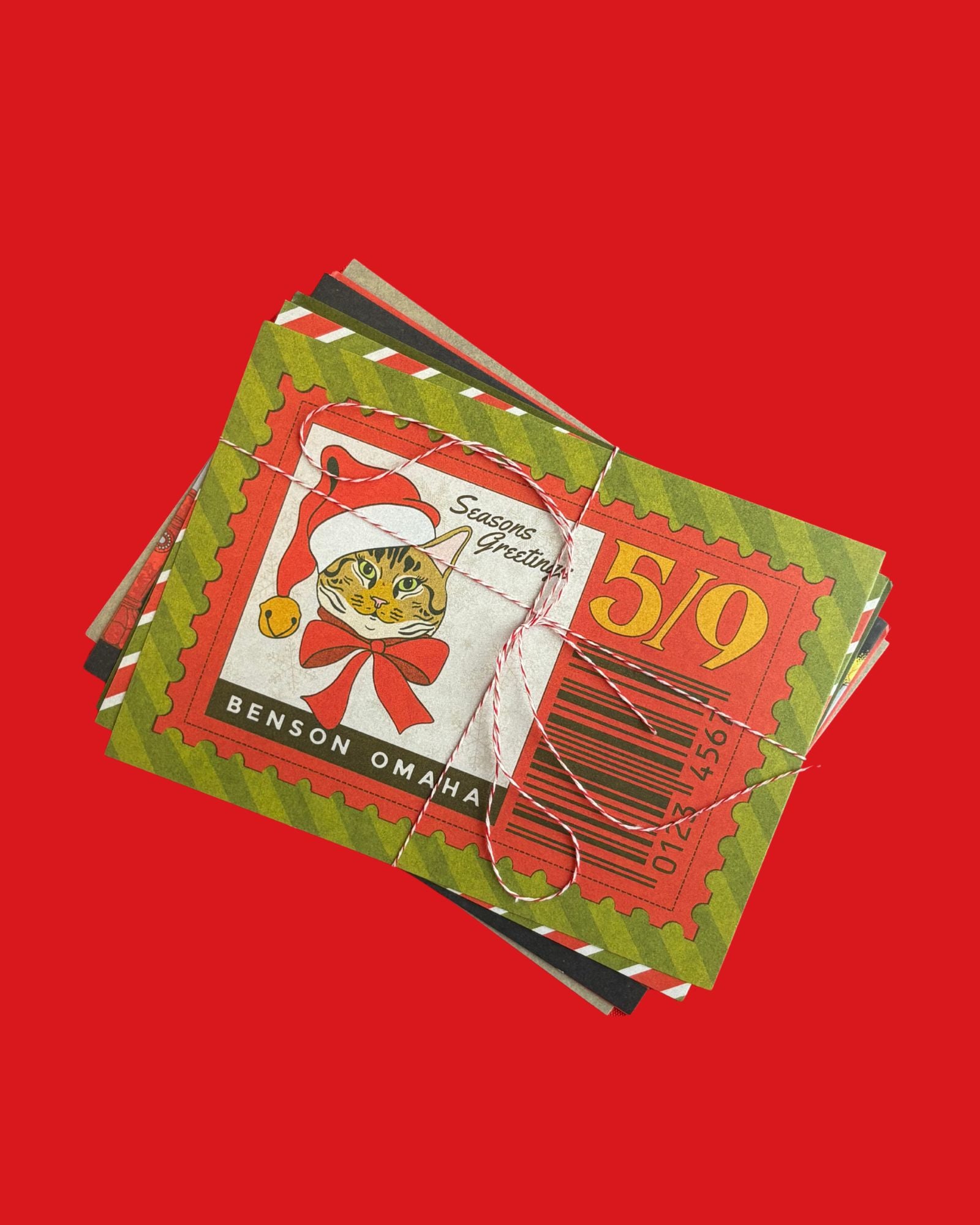 Exclusive 5/9 Xmas Postcards Set