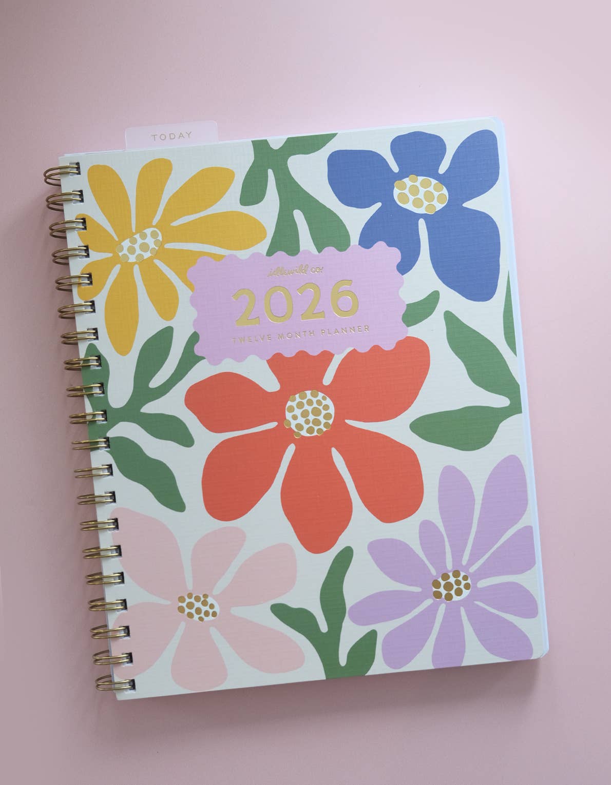 2026 Softcover Planner / Primary Blooms