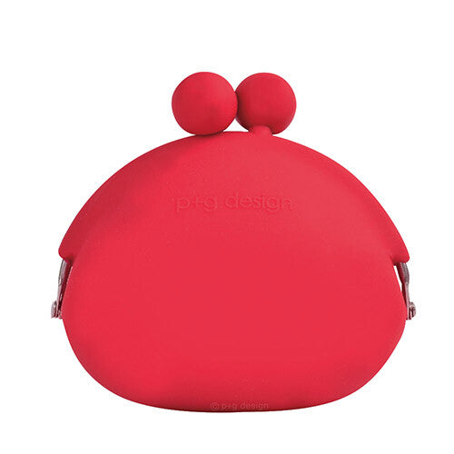 Pochi Silicone Coin Purse / Red