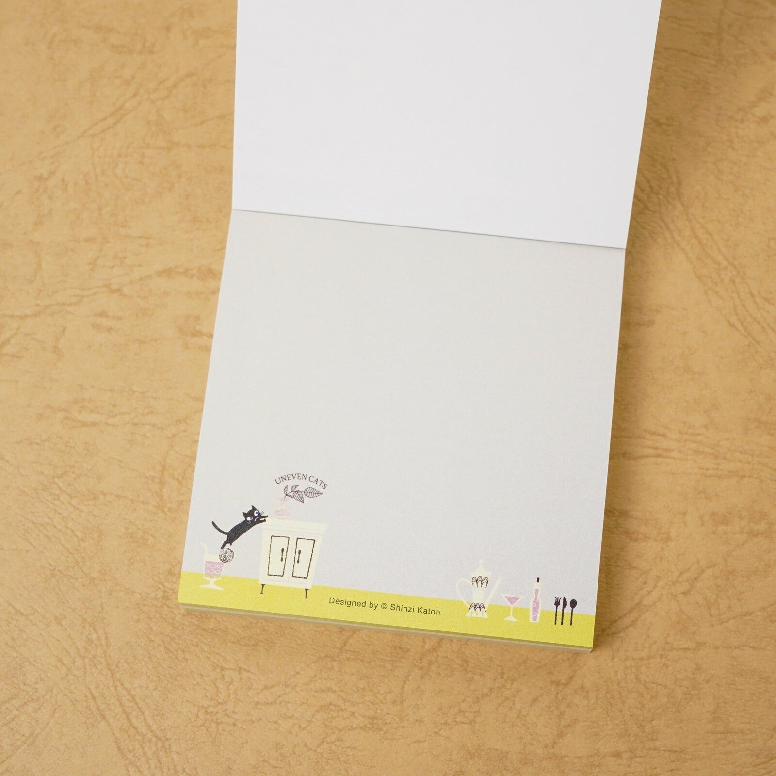 Shinzi Katoh Memo Pad / Uneven Cats