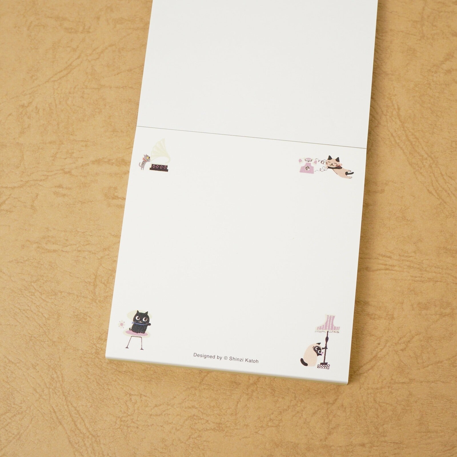 Shinzi Katoh Memo Pad / Uneven Cats
