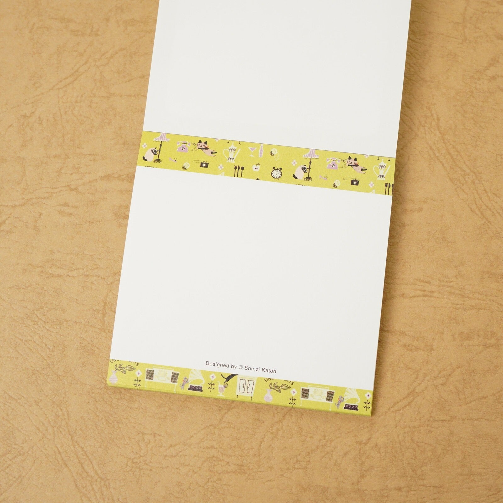 Shinzi Katoh Memo Pad / Uneven Cats