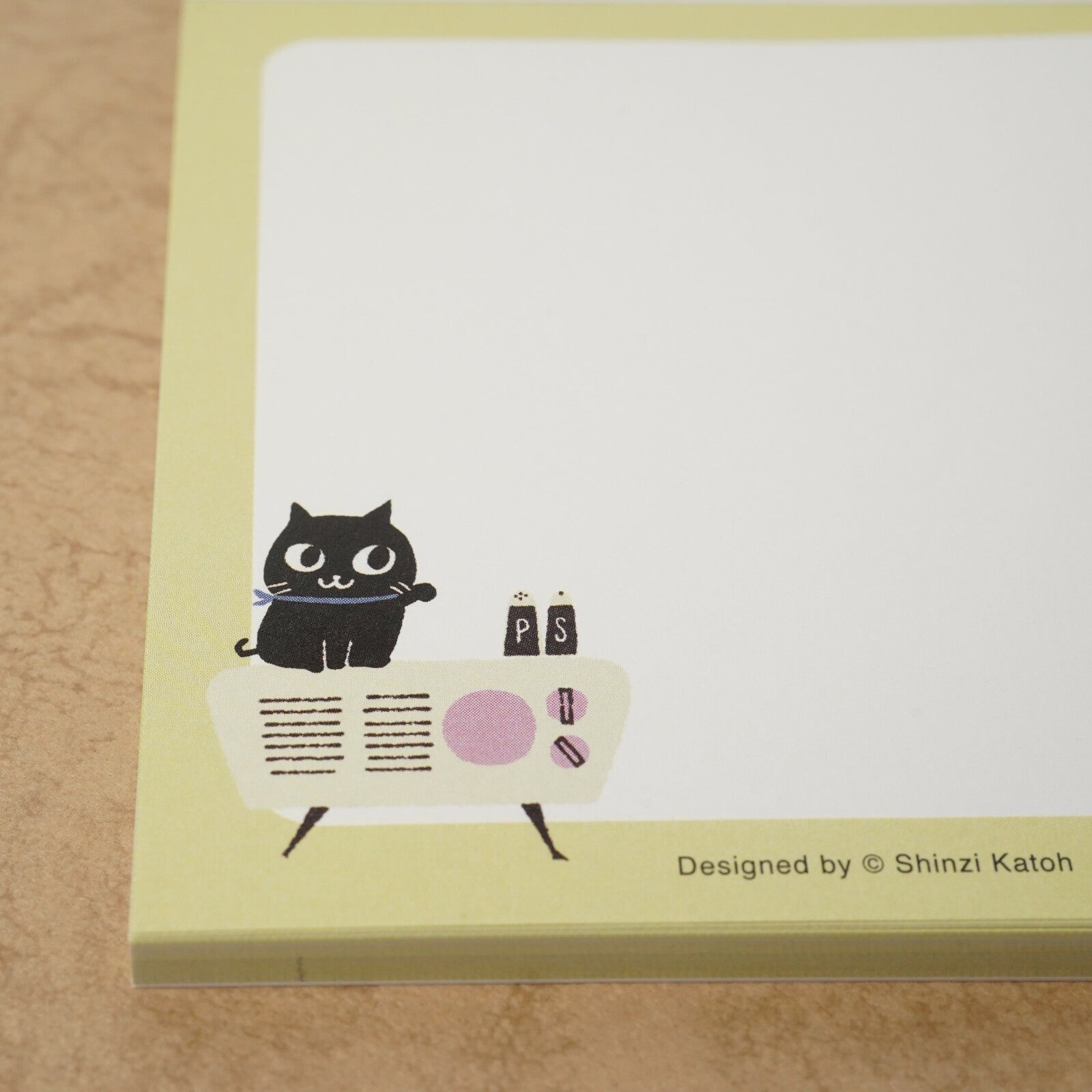 Shinzi Katoh Memo Pad / Uneven Cats