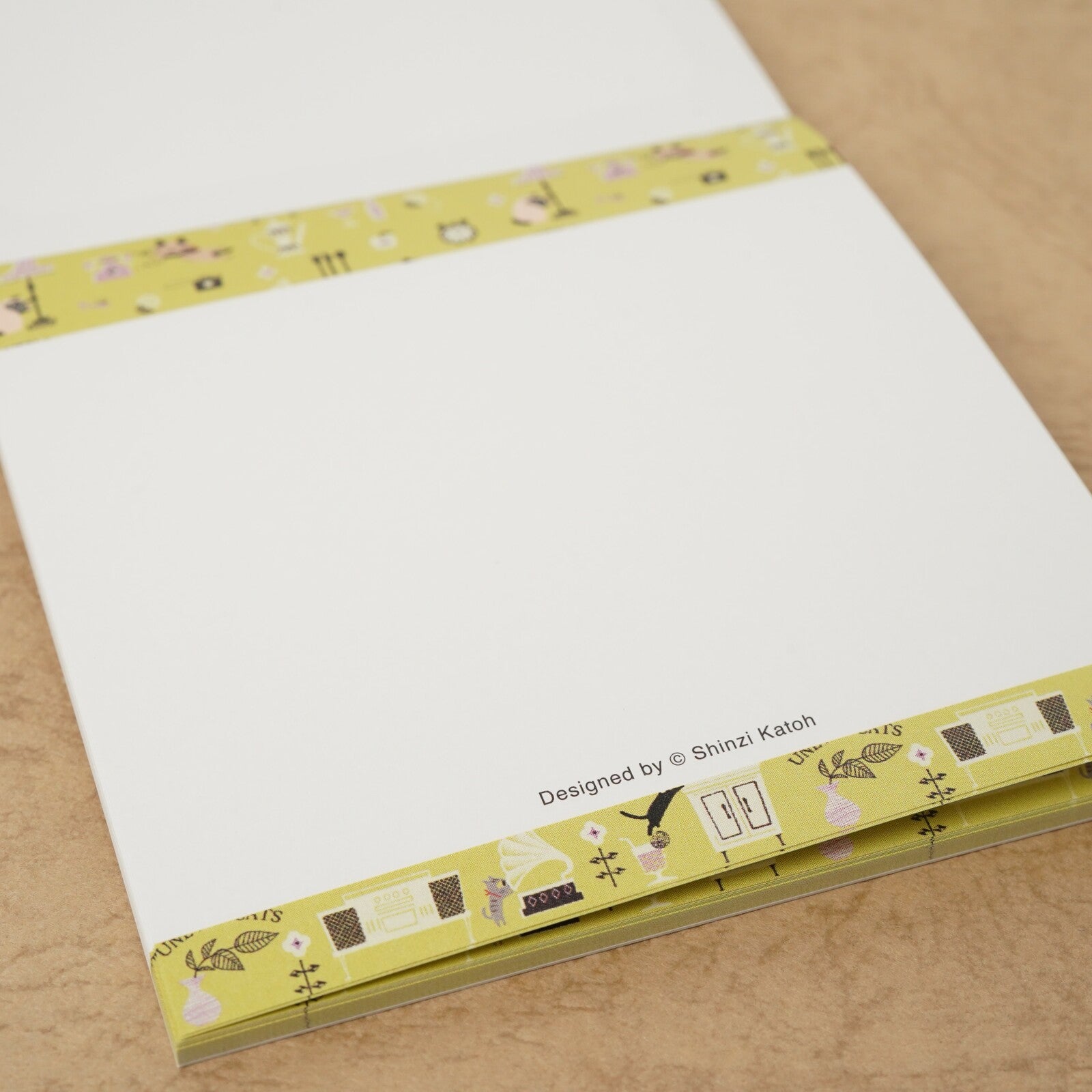Shinzi Katoh Memo Pad / Uneven Cats