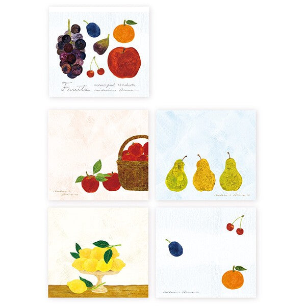 Fruits Block Memo Pad