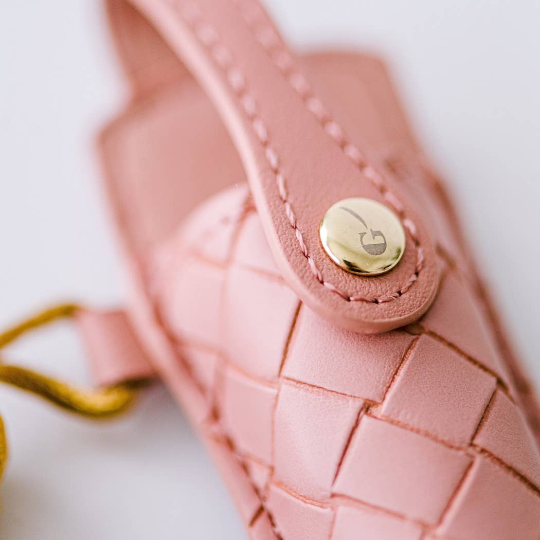 Ivory and Gold Heirloom Scissors with Case - Petunia Pink