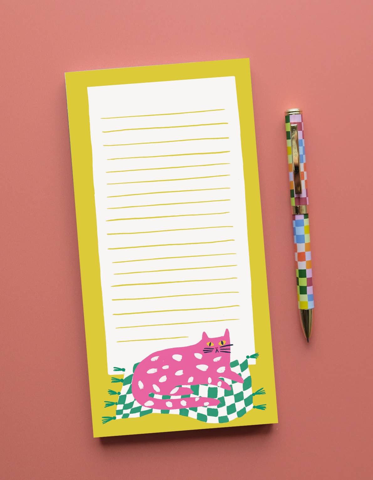 Magnetic Market List Notepad / Kitty