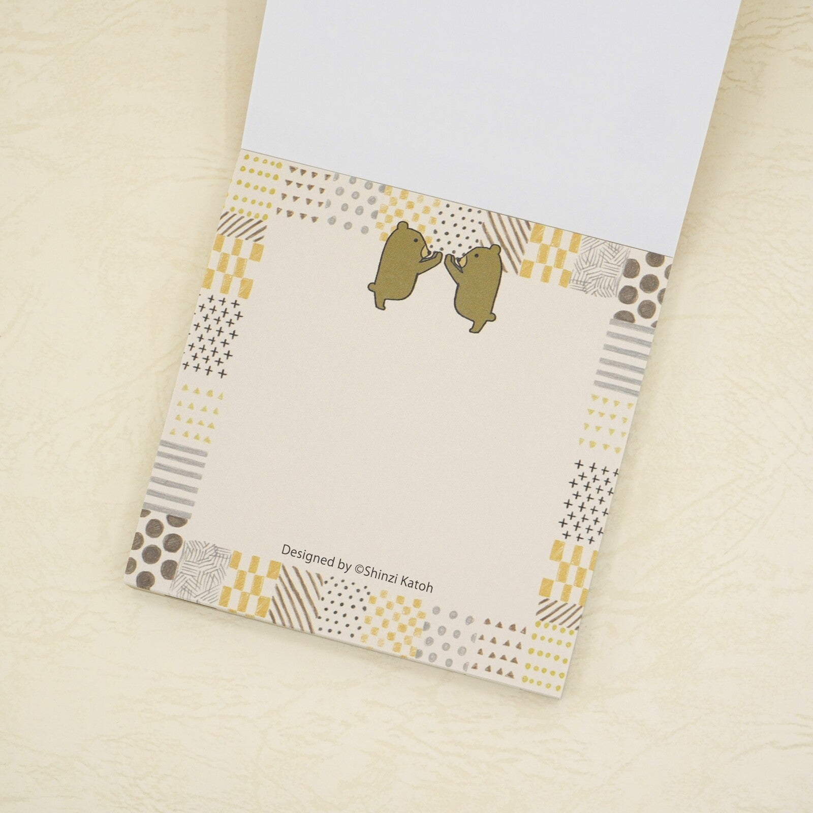 Shinzi Katoh Memo Pad / Endangered Bears