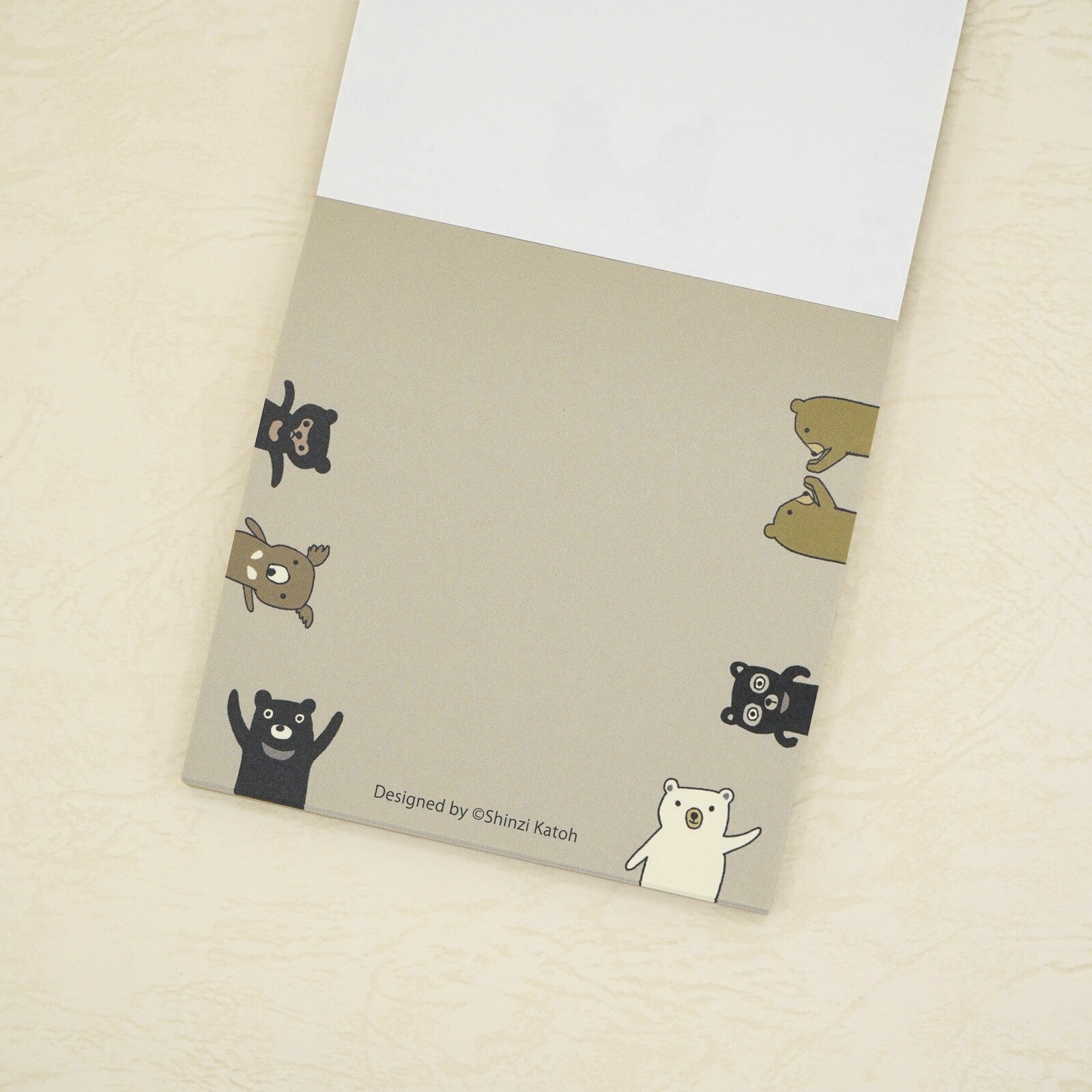 Shinzi Katoh Memo Pad / Endangered Bears