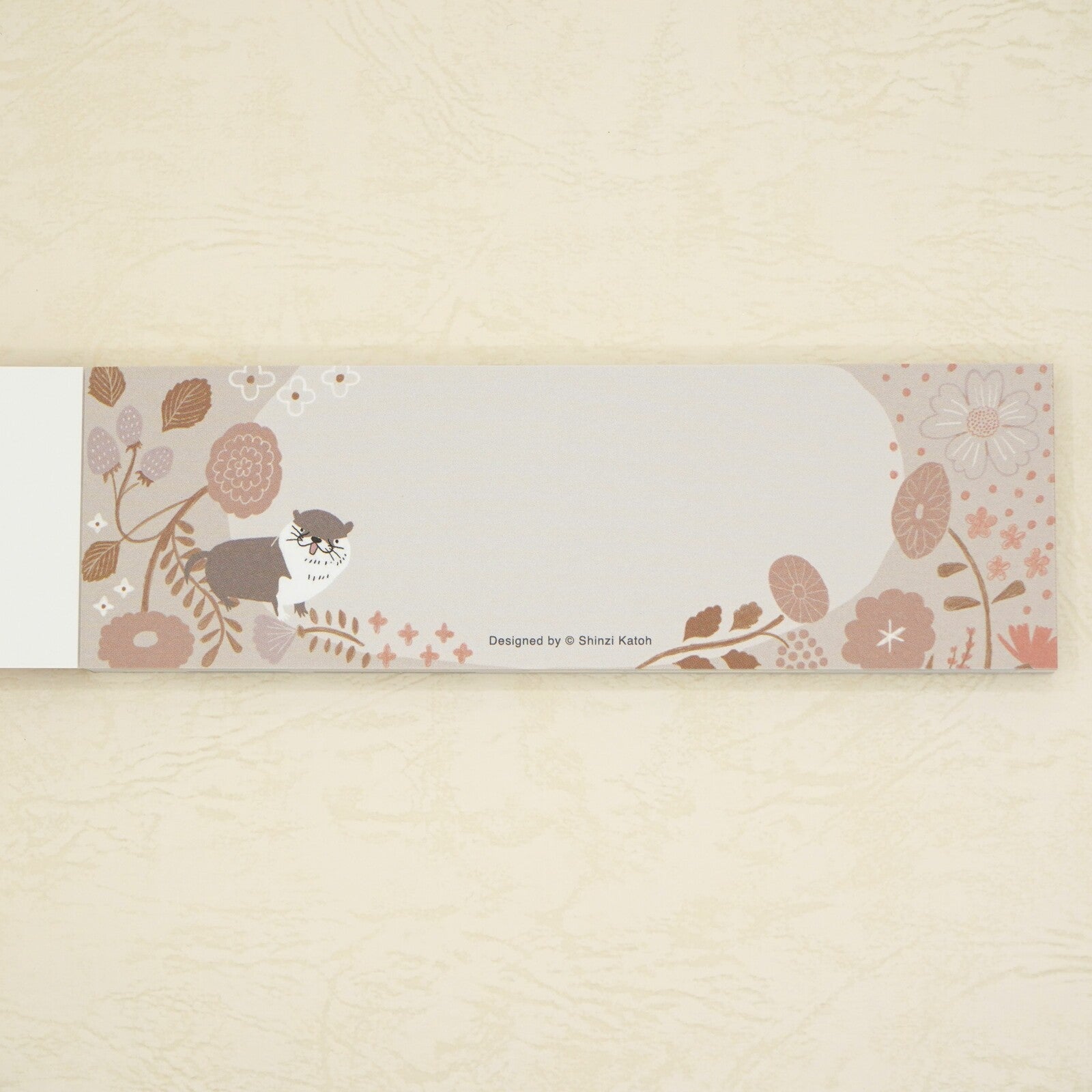 Shinzi Katoh Memo Pad / Endangered Otters