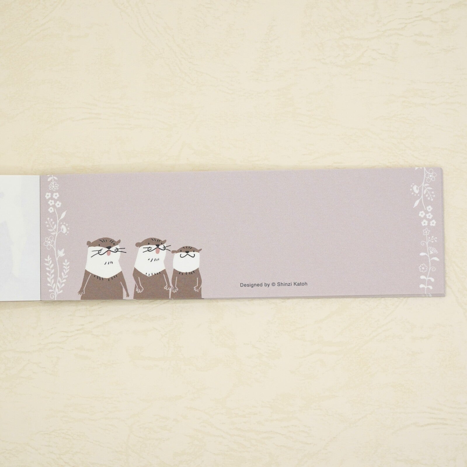 Shinzi Katoh Memo Pad / Endangered Otters