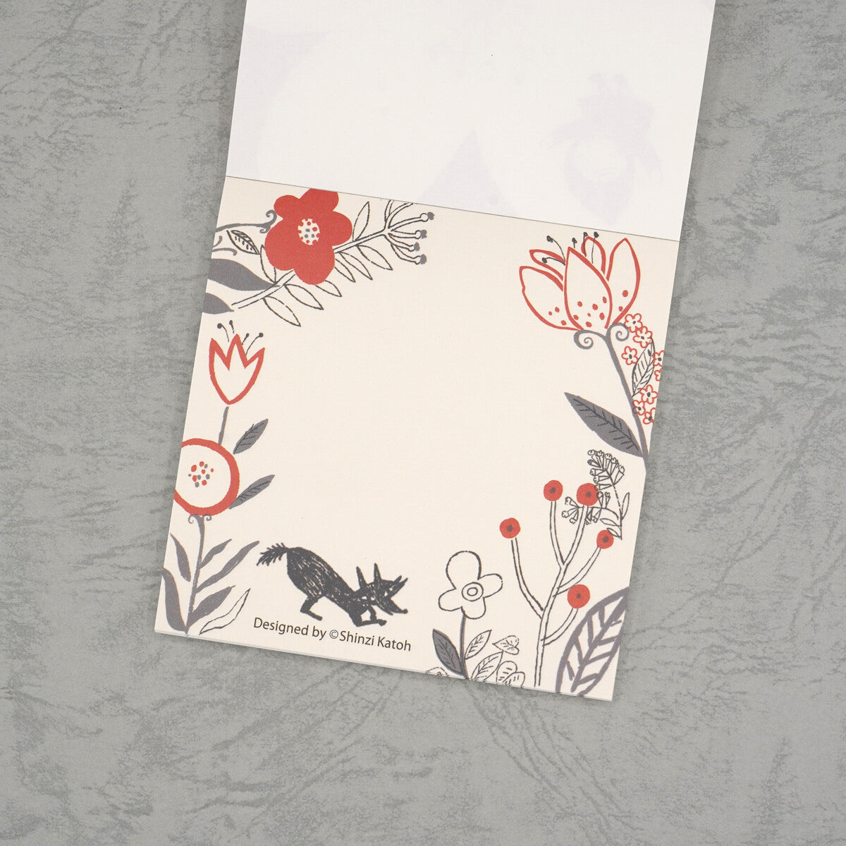 Shinzi Katoh Block Memo Pad / Red Riding Hood / "Merry Go Round"