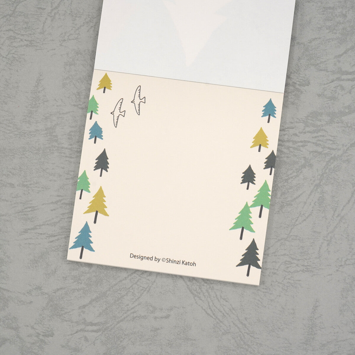 Shinzi Katoh Block Memo Pad / Red Riding Hood / "Hide and Seek"