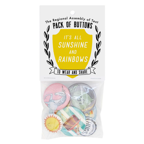 Sunshine & Rainbows Button Pack