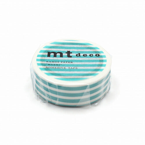 MT Washi Tape / Teal Stripe