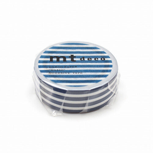MT Washi Tape / Indigo Stripe