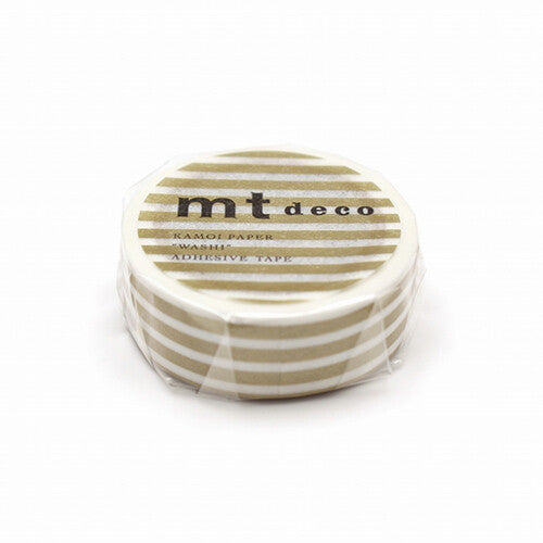 MT Washi Tape / Gold Stripe