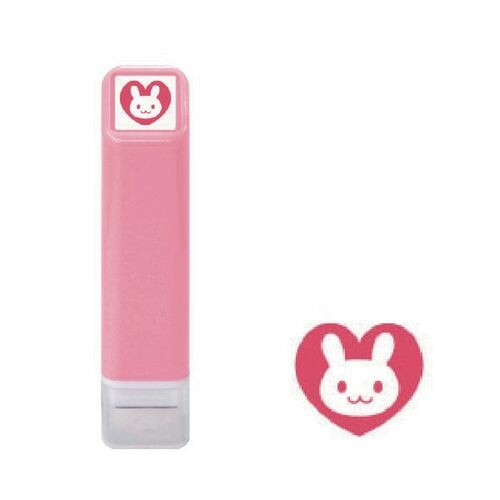 Mini Bunny Heart Stamp