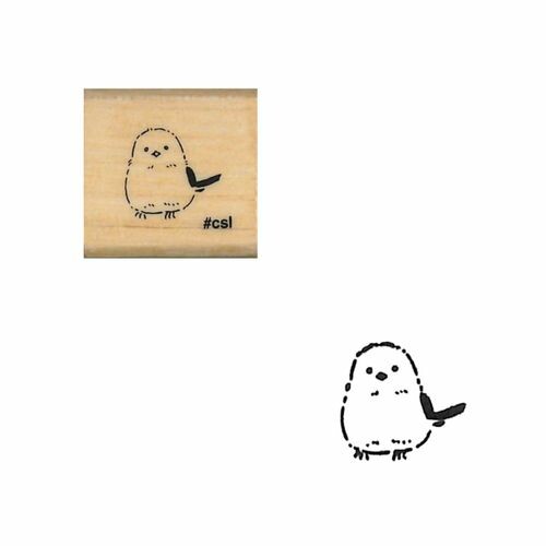Shimaena Bird Mini Rubber Stamp
