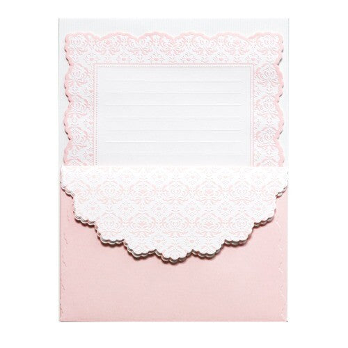 Couleur Claire Letter Set / Pink Lace