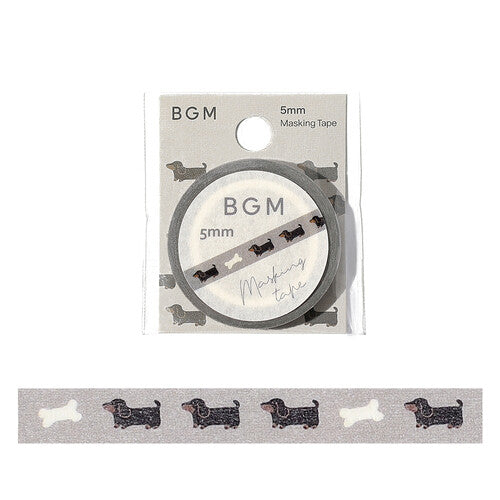 Skinny Washi Tape / Dachshunds