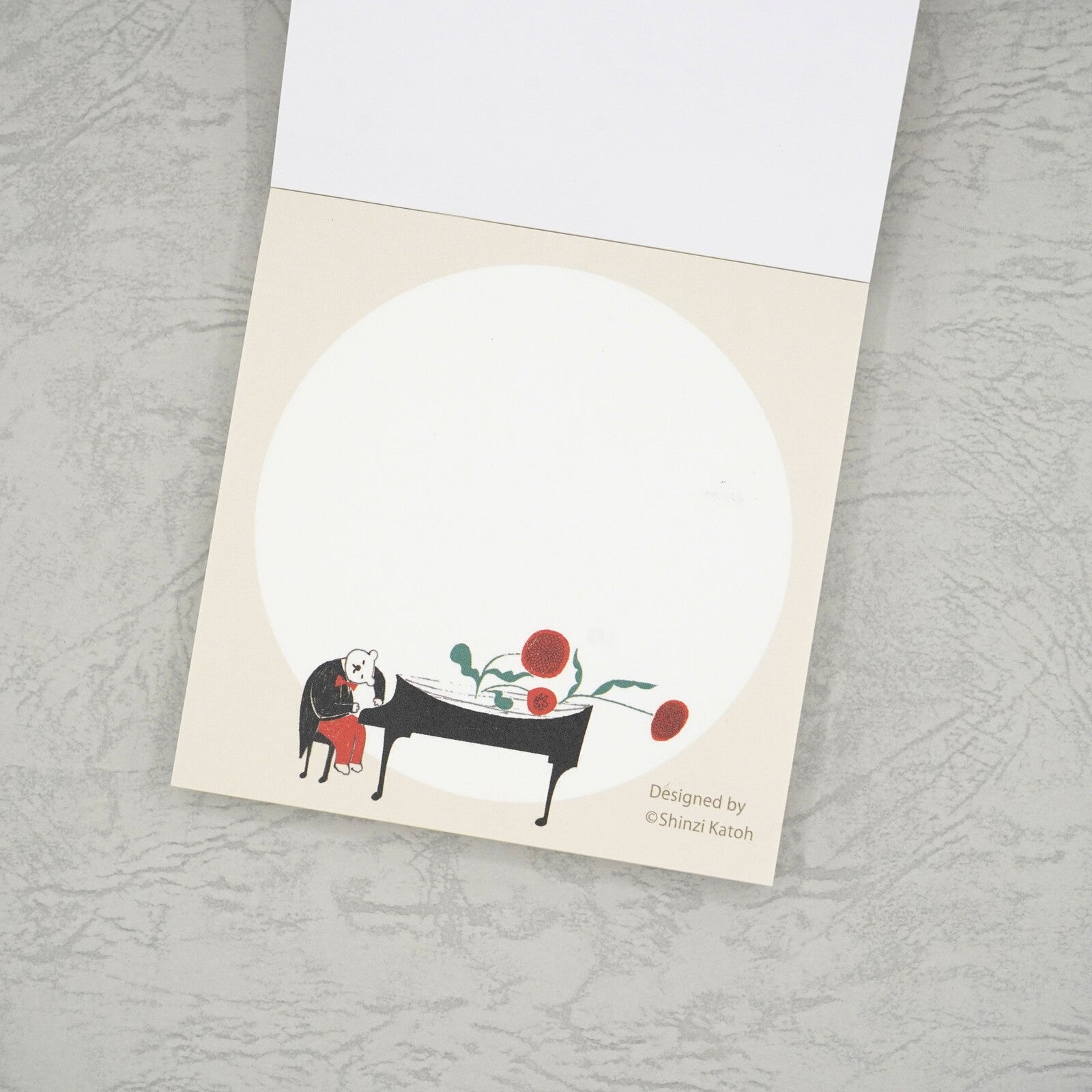 Shinzi Katoh Block Memo Pad / Happy Tone / Kanon