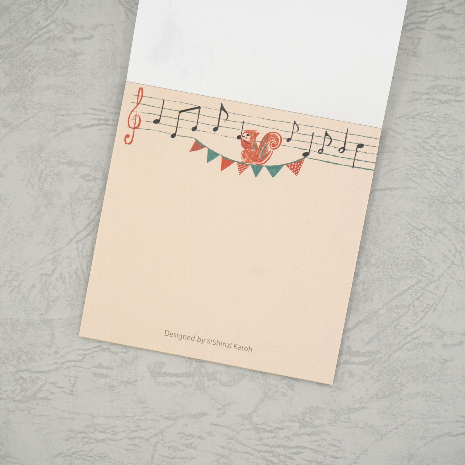 Shinzi Katoh Block Memo Pad / Happy Tone / Kanon