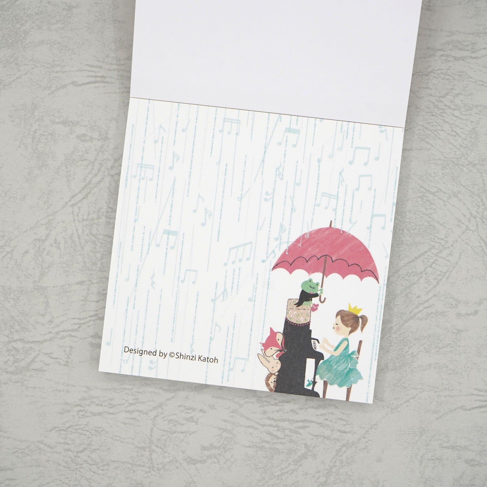 Shinzi Katoh Block Memo Pad / Happy Tone / Serenade