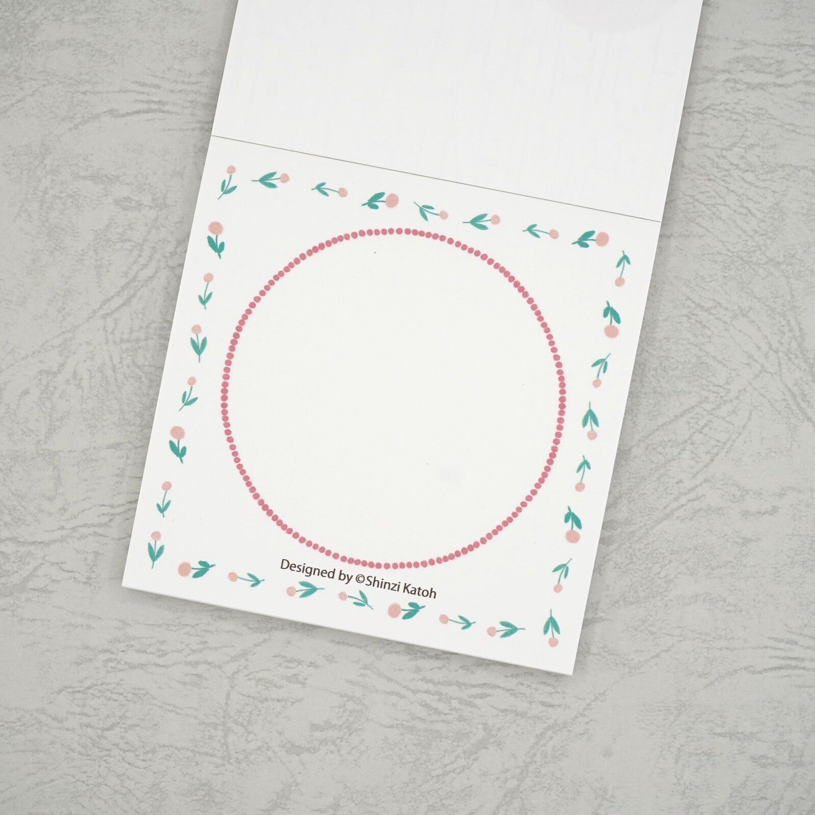 Shinzi Katoh Block Memo Pad / Happy Tone / Serenade