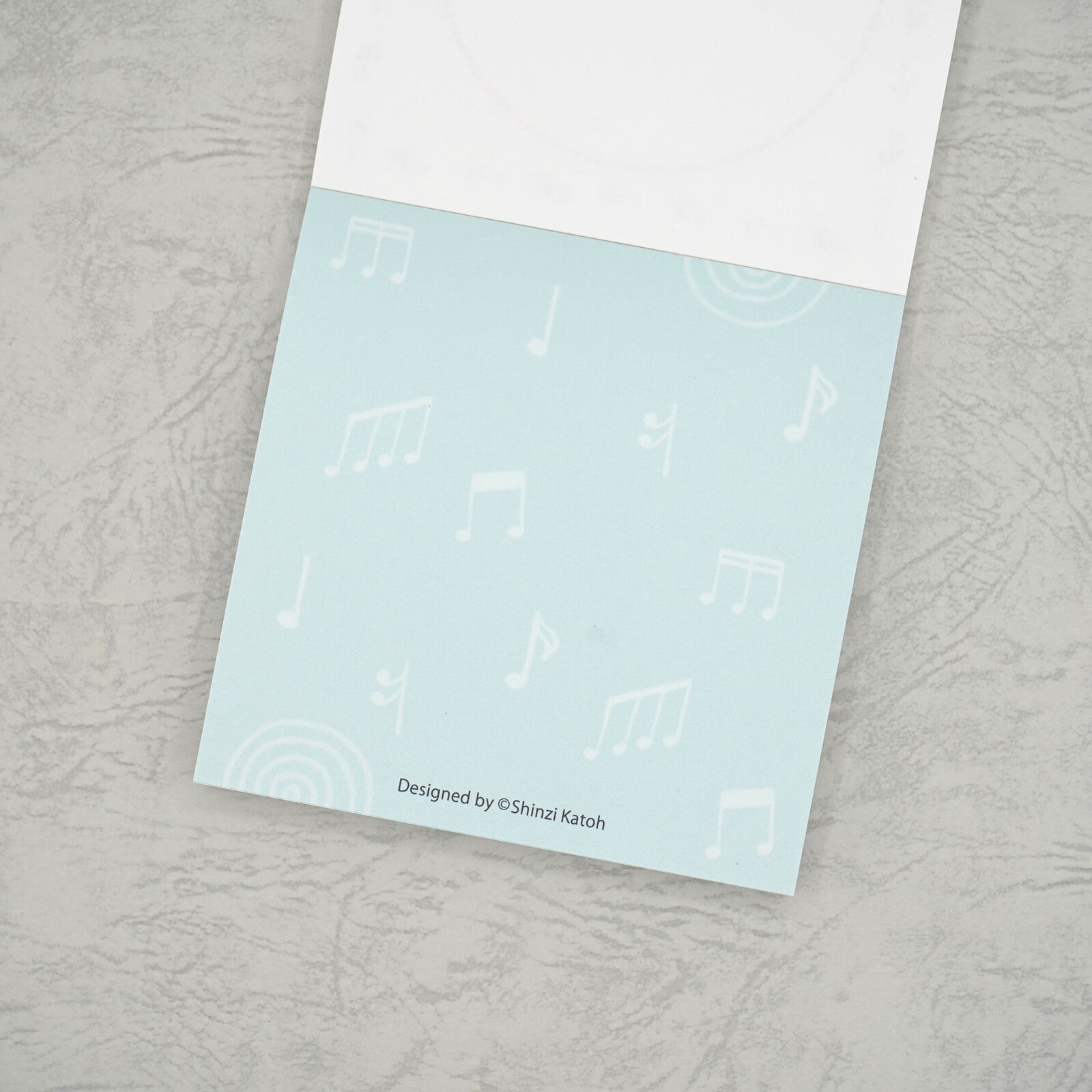 Shinzi Katoh Block Memo Pad / Happy Tone / Serenade