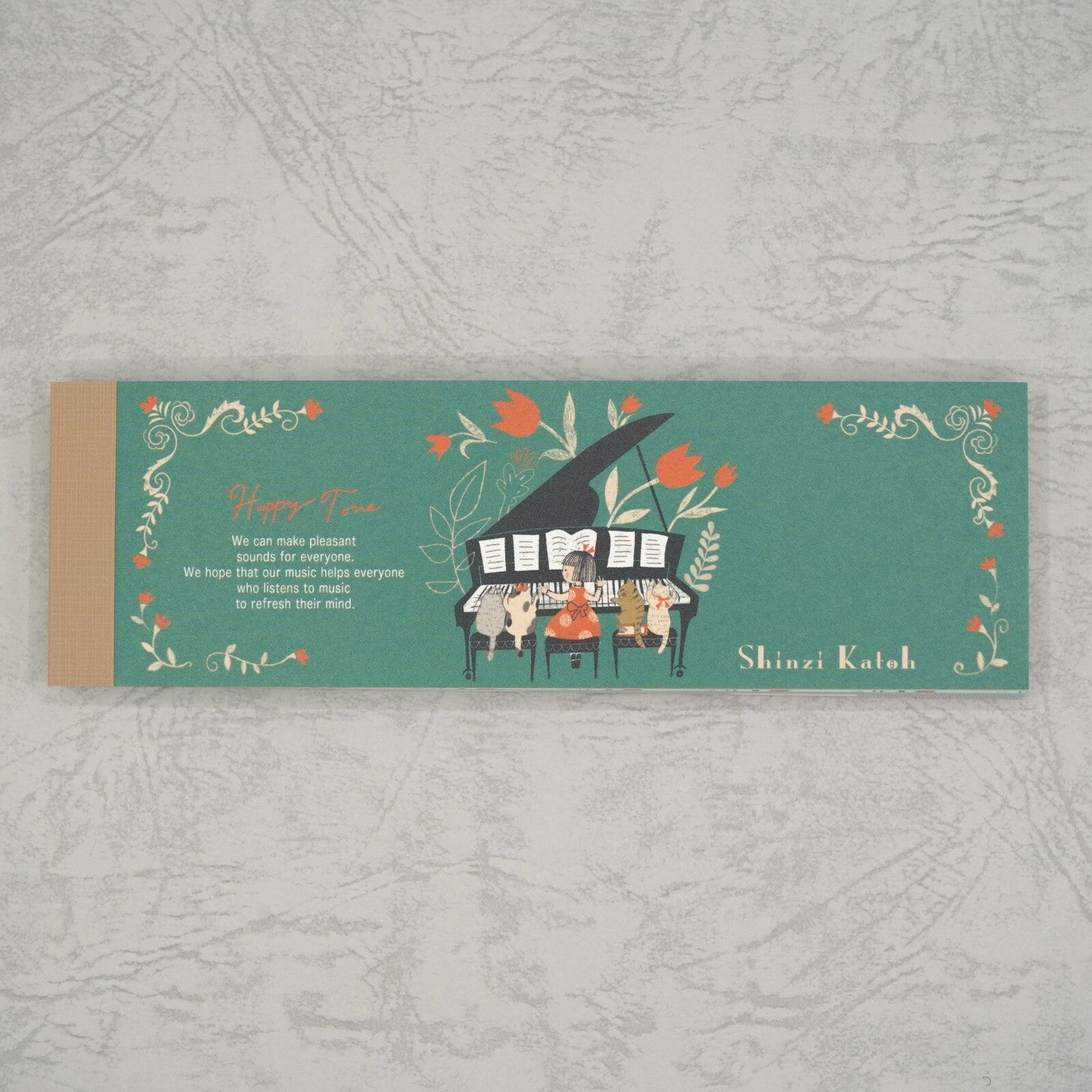 Shinzi Katoh Slim Memo Pad / Happy Tone / Sonata