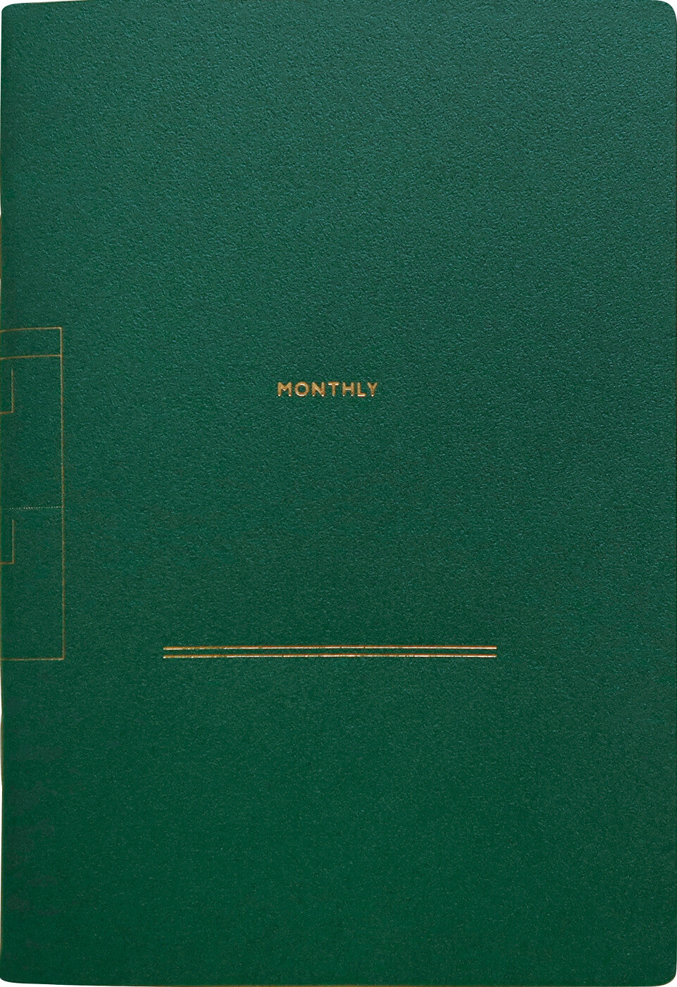 Cotomo Notebook / B6 / Dark Green Monthly