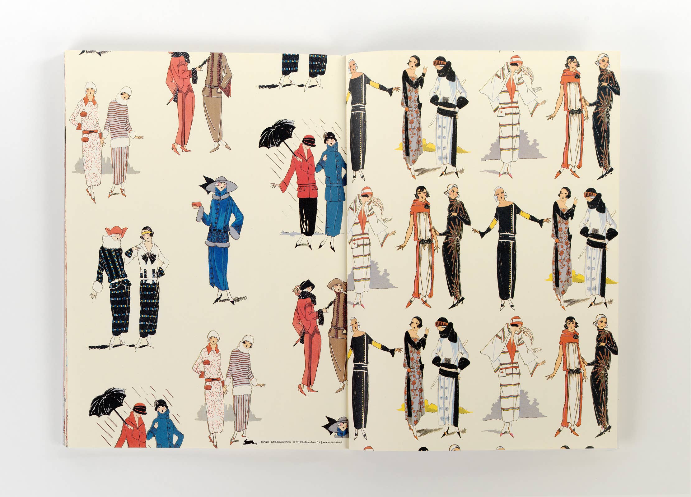 1920s Fashion Gift & Creative Paper Book Vol. 93