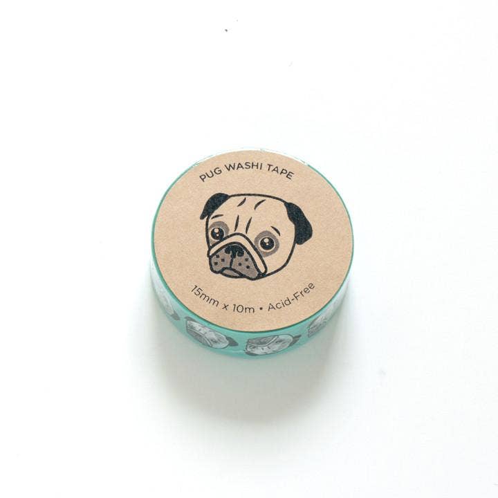 Pug Washi Tape