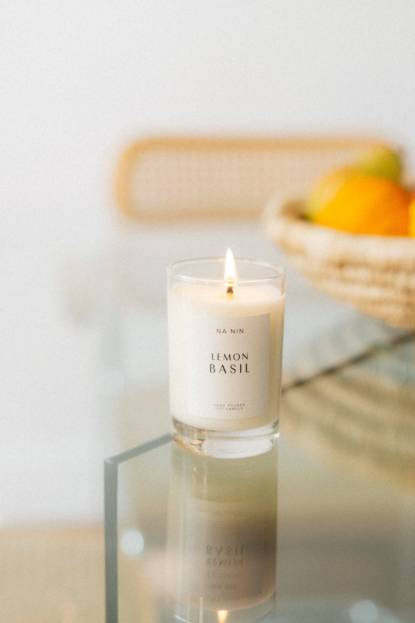Lemon Basil Candle / 5oz