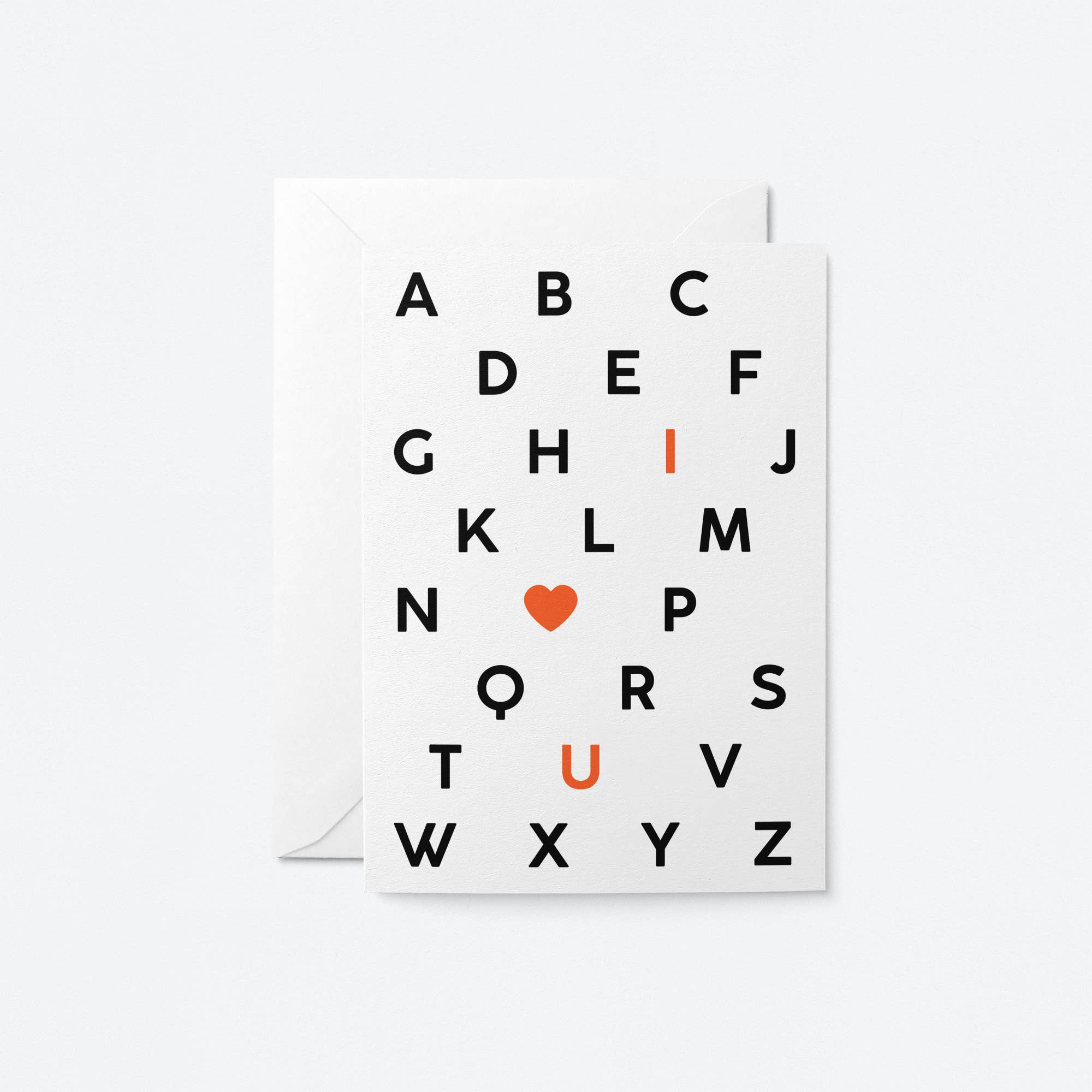 I love you - Greeting Card