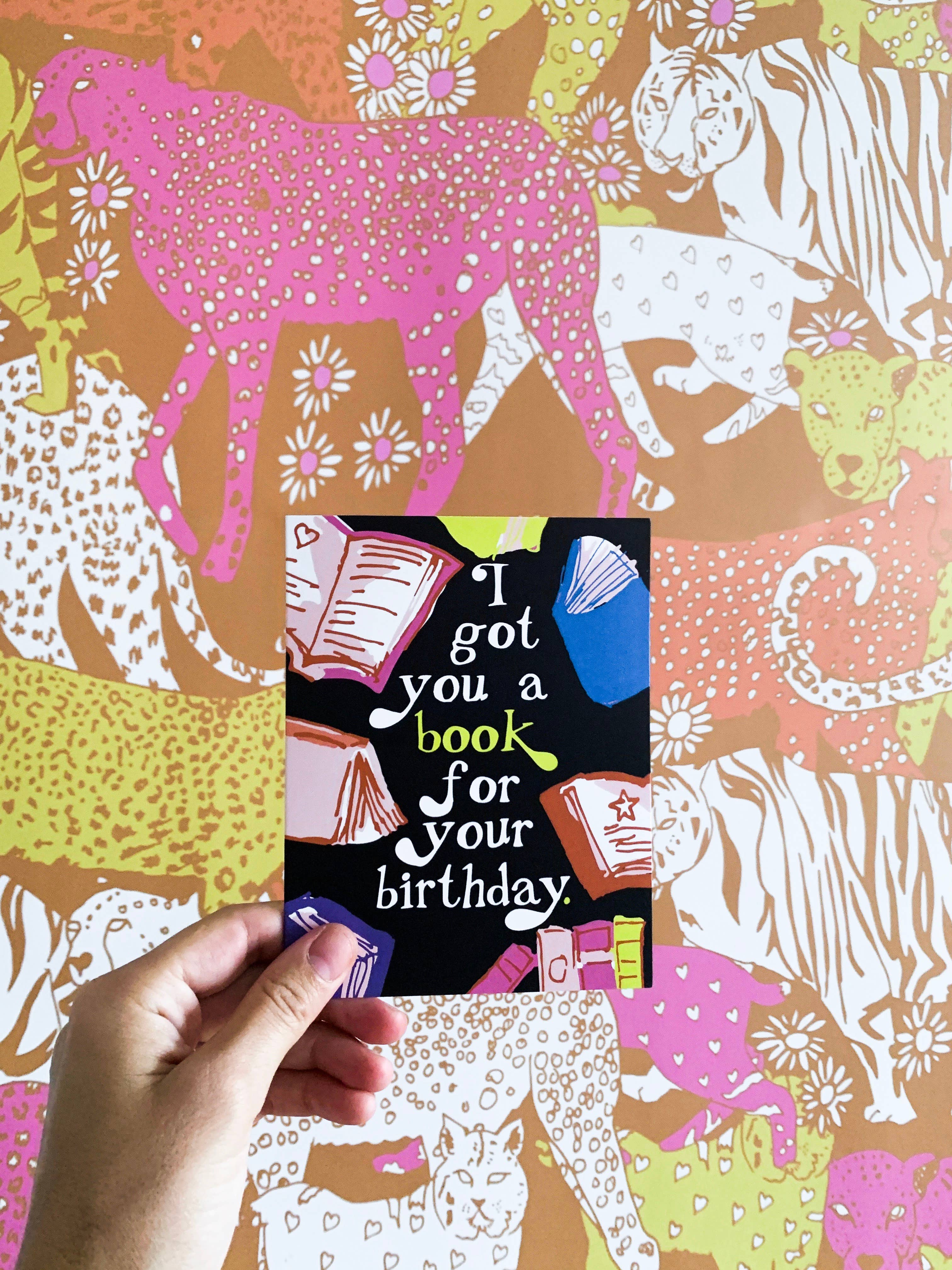 Birthday Book Card