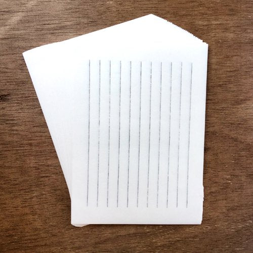 Mino Washi Letter Paper / Pack of 50