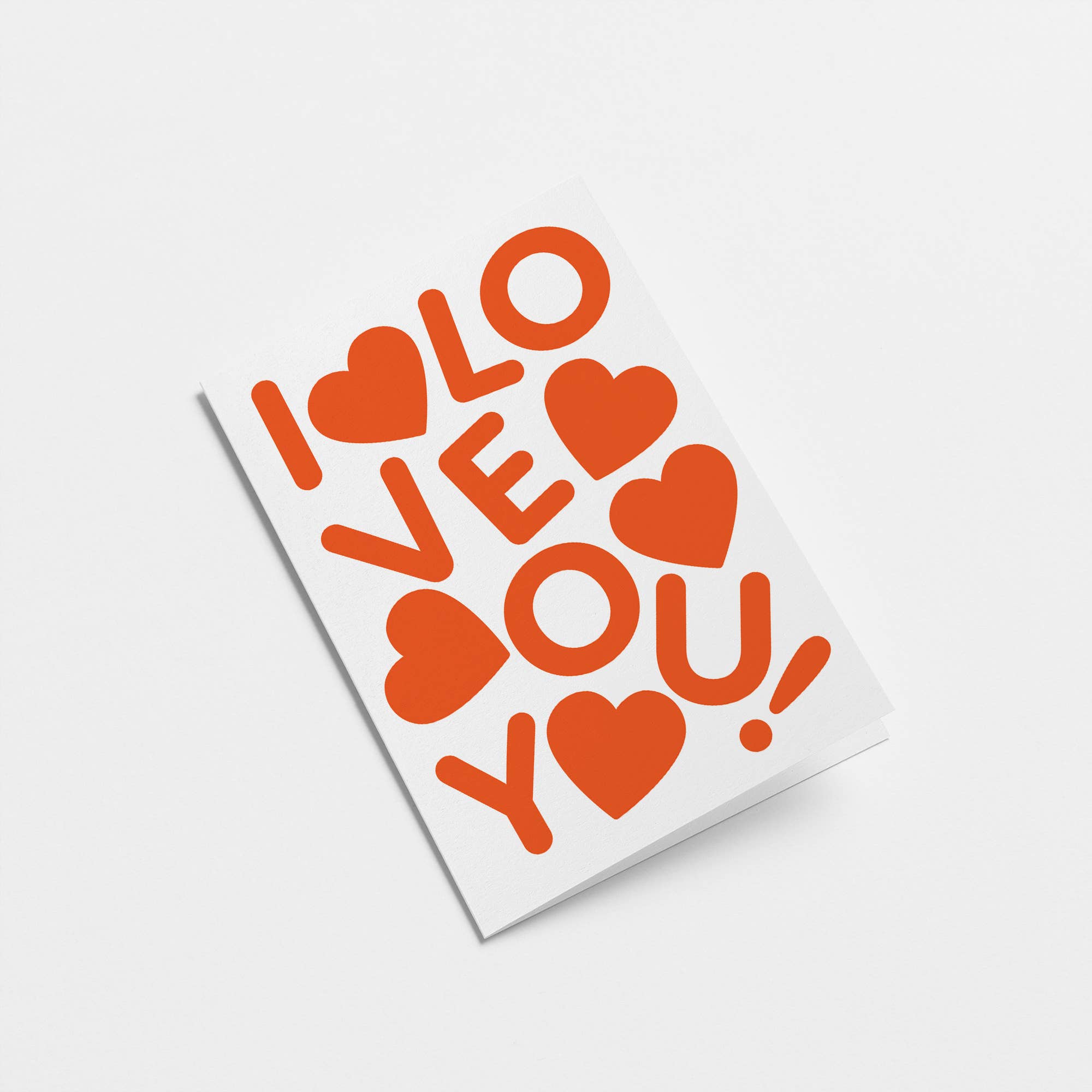 I love you graphic Card