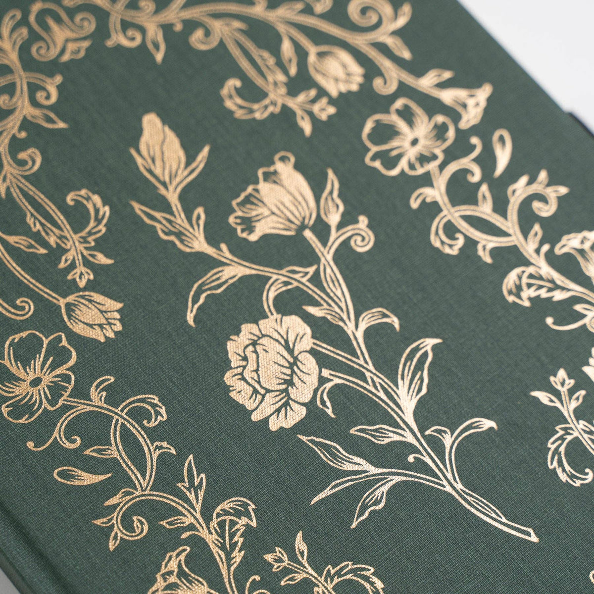 Antique Floral Notebook / Dot Grid / B6